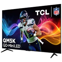 TCL 65" QM5K Series 4K UHD HDR QD Mini-LED Smart Google TV (65QM5K) - 2025 - Only at Best Buy