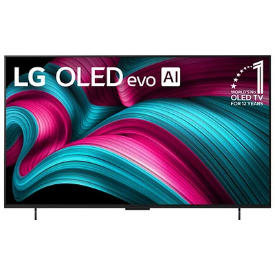 LG 42" evo AI C5 4K UHD HDR OLED Smart TV (OLED42C5PUA) - 2025