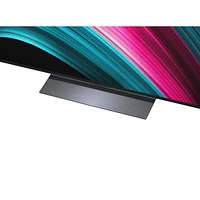 Téléviseur intelligent DELO HDR UHD 4K evo AI C5 de 65 po de LG (OLED65C5PUA) - 2025