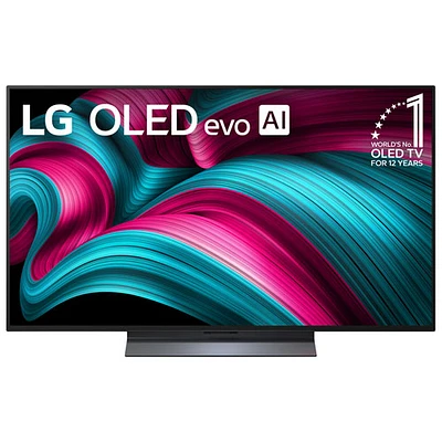 LG 48" evo AI C5 4K UHD HDR OLED Smart TV (OLED48C5PUA) - 2025