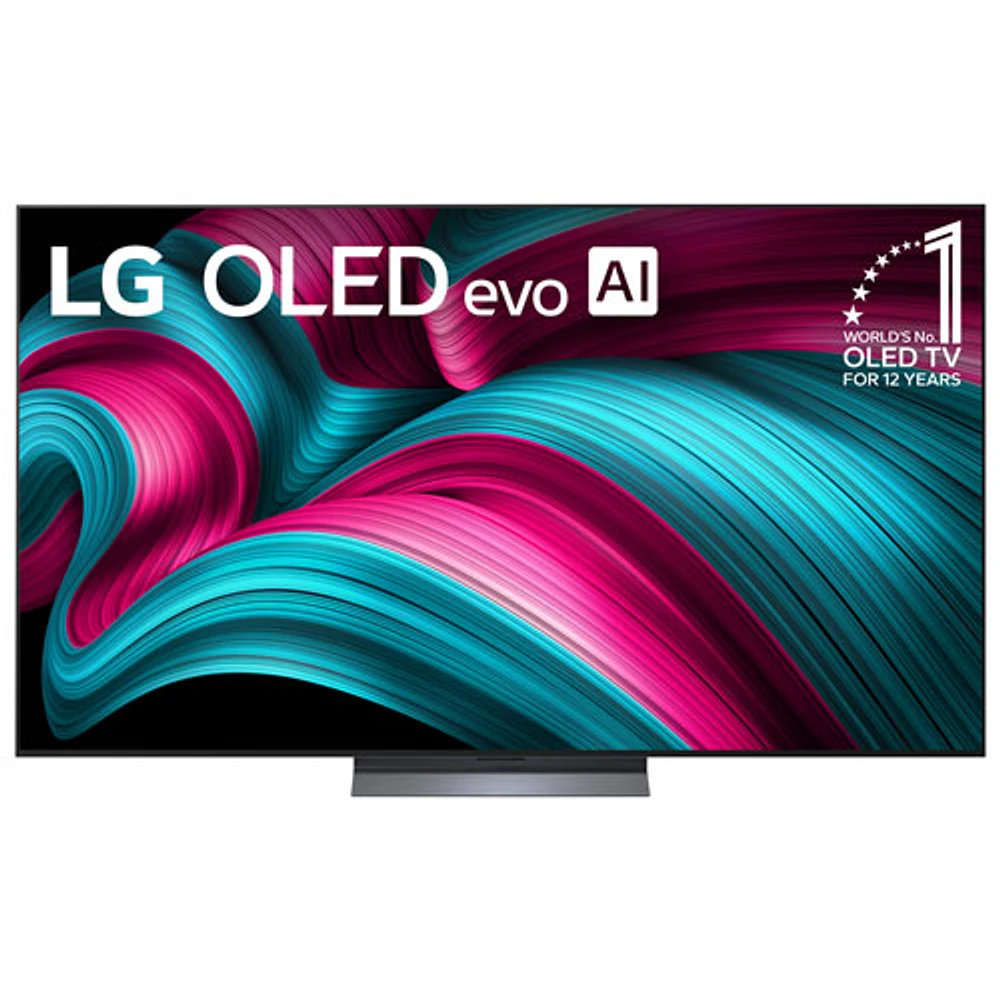 Téléviseur intelligent DELO HDR UHD 4K evo AI C5 de 77 po de LG (OLED77C5PUA) - 2025