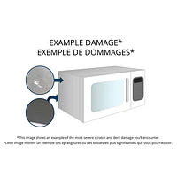 Boîte ouverte - Four à micro-ondes à hotte intégrée de Whirlpool - 1,7 pi³ - Acier inoxydable résistant aux traces de doigts