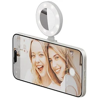 ShiftCam SnapPocket Smartphone Magnetic Mount Light with Mirror - Stone