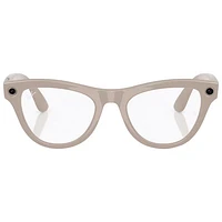 Lunettes Skyler de Ray-Ban | Meta avec IA, photo, vidéo, audio et messagerie - Transitions gris pâle