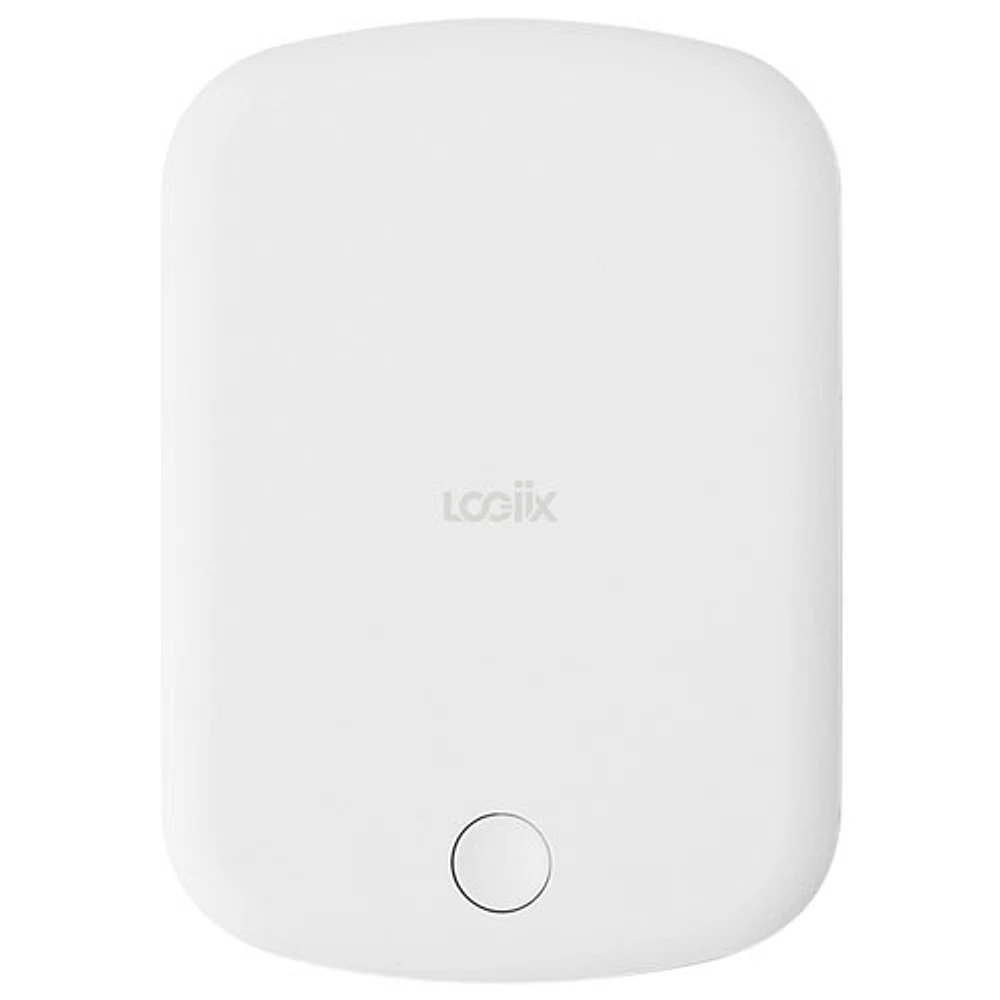 Chargeur portable 5000 mAh Vibrance Piston Power de LOGiiX avec MagSafe - Blanc