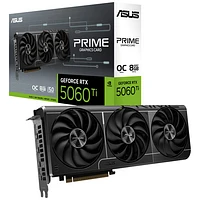 ASUS Prime GeForce RTX 5060 Ti OC 8GB GDDR7 Video Card
