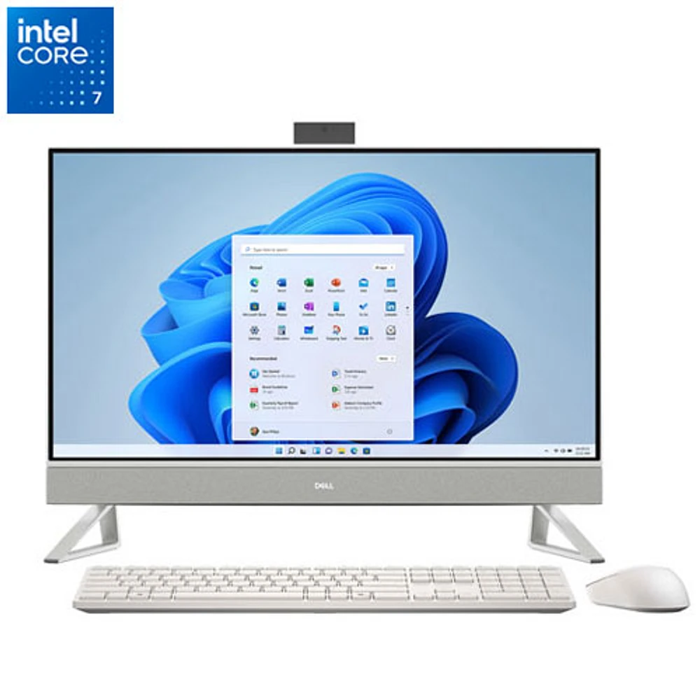 Dell 27" Touchscreen All-in-One PC - White (Intel Core 7 150U/32GB RAM/2TB SSD/Windows 11)