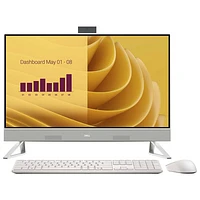 Dell 27" Touchscreen All-in-One PC - White (Intel Core 7 150U/32GB RAM/2TB SSD/Windows 11)