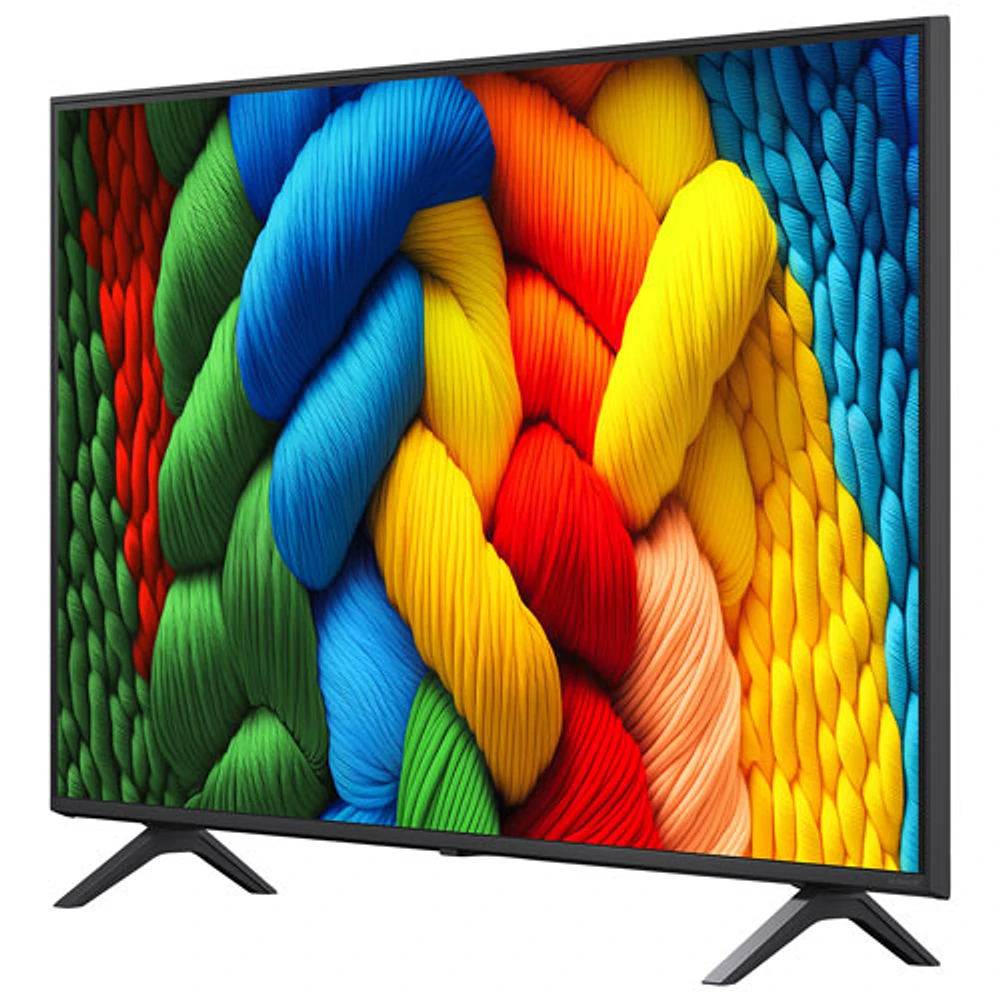Téléviseur intelligent DEL HDR UHD 4K de 50 po NanoCell AI NANO80 de LG (50NANO80AUA) - 2025