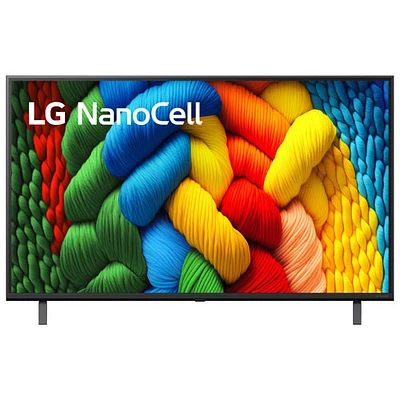 LG 43" NANO80AUA Series NanoCell AI NANO80 4K UHD HDR LED Smart TV (43NANO80AUA) - 2025