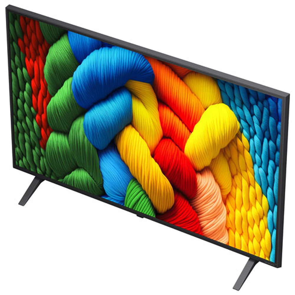 Téléviseur intelligent DEL HDR UHD 4K de 43 po NanoCell AI NANO80 de LG (43NANO80AUA) - 2025