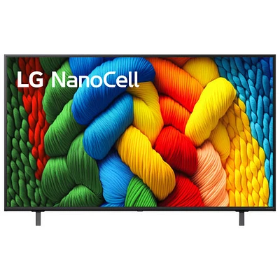 LG 55" NANO80AUA Series NanoCell AI NANO80 4K UHD HDR LED Smart TV (55NANO80AUA) - 2025