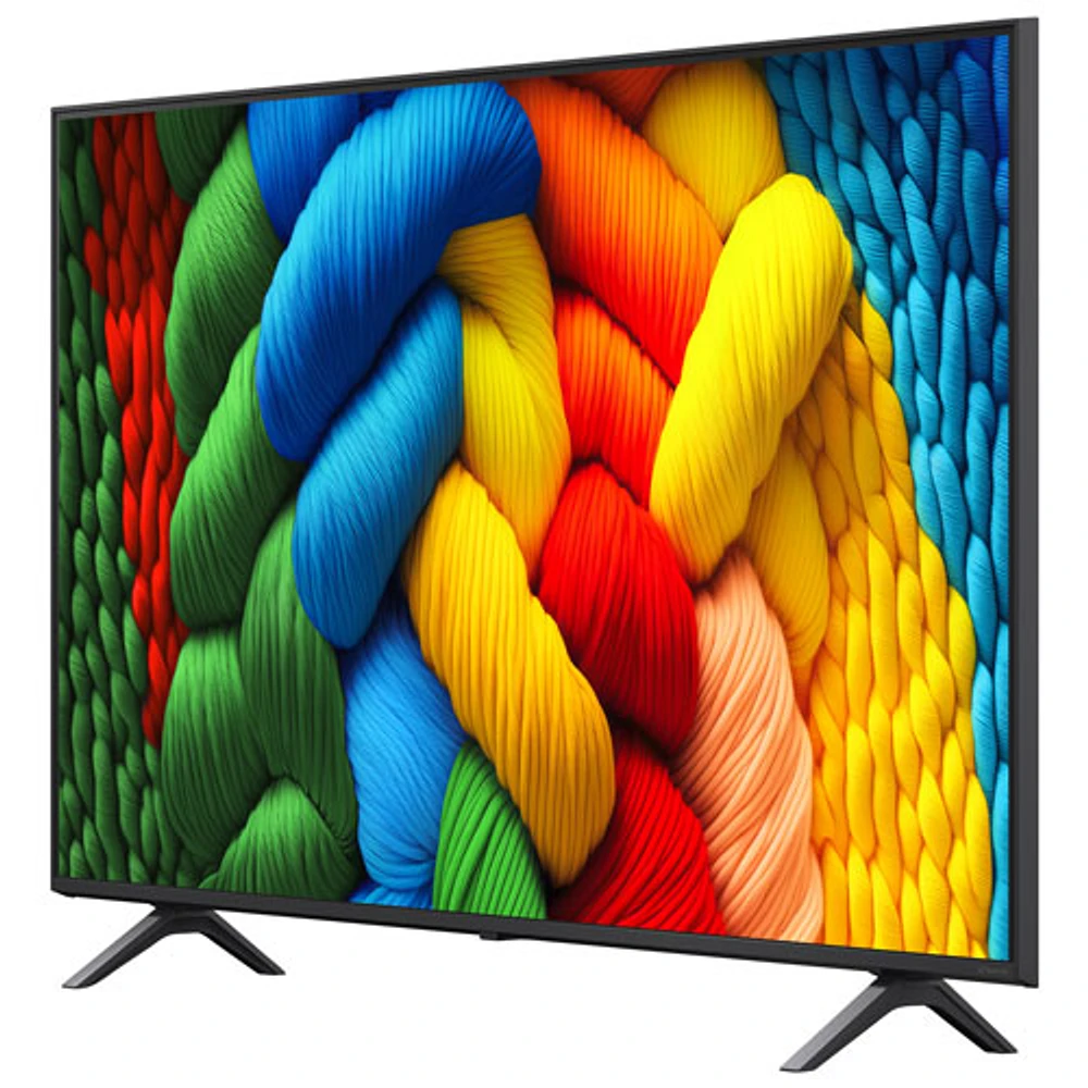 Téléviseur intelligent DEL HDR UHD 4K de 55 po NanoCell AI NANO80 de LG (55NANO80AUA) - 2025
