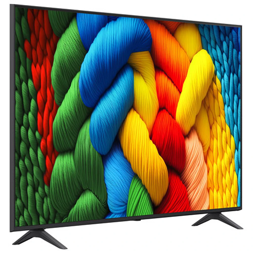 Téléviseur intelligent DEL HDR UHD 4K de 65 po NanoCell AI NANO80 de LG (65NANO80AUA) - 2025