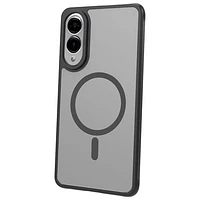 TUFF8 Glide Guard Fitted Hard Shell Case with Magsafe for Galaxy S25 Edge - Smoke Black