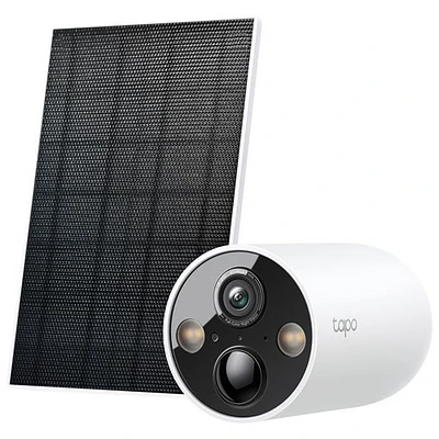 TP-Link Tapo Solar-Powered Wire-Free Indoor & Outdoor 2K Security Camera