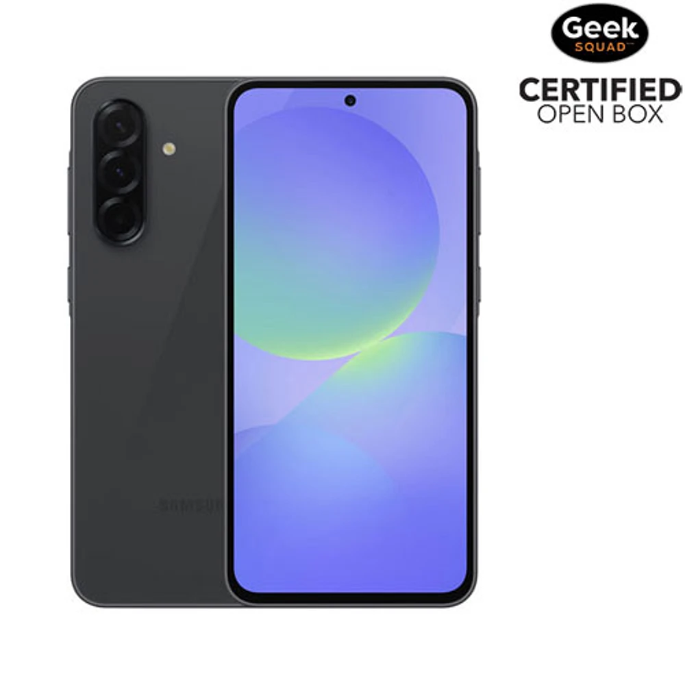 Boîte ouverte - Galaxy A36 5G de 128 Go de Samsung - Noir fantastique - Déverrouillé