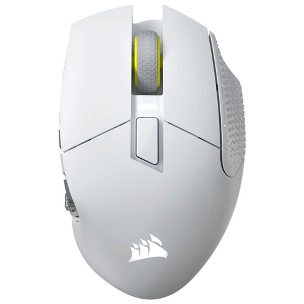 Corsair Scimitar Elite SE MMO 33000 DPI Bluetooth Gaming Mouse - White - Only at Best Buy