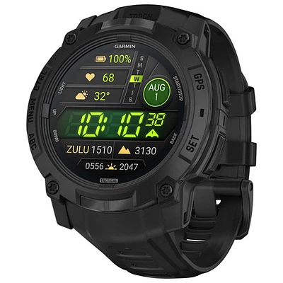 Garmin Instinct 3 AMOLD Tactical Edition 45mm Bluetooth Multisport Smartwatch - Black