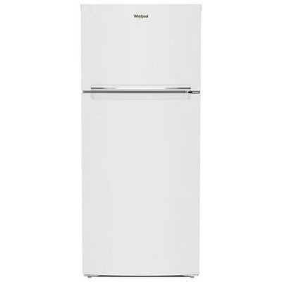 Open Box - Whirlpool 29" 16.3 Cu. Ft. Top Freezer Refrigerator (WRTX5328PW) - White - Scratch & Dent