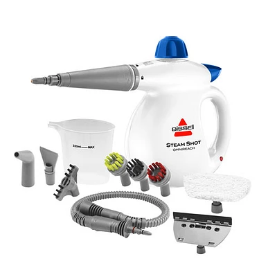 Bissell Steam Shot OmniReach Handheld Steam Cleaner - White