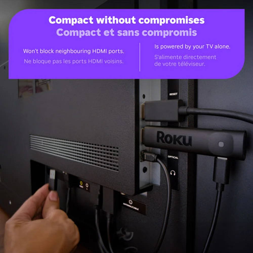 Roku Streaming Stick 2025 HD Media Streamer with Voice Remote