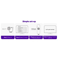 Roku Streaming Stick 2025 HD Media Streamer with Voice Remote