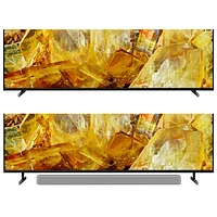 Téléviseur intelligent Google DEL HDR UHD 4K de 65 po série X90L Bravia XR de Sony (XR65X90LC) - 2023 - Exclusivité Best Buy