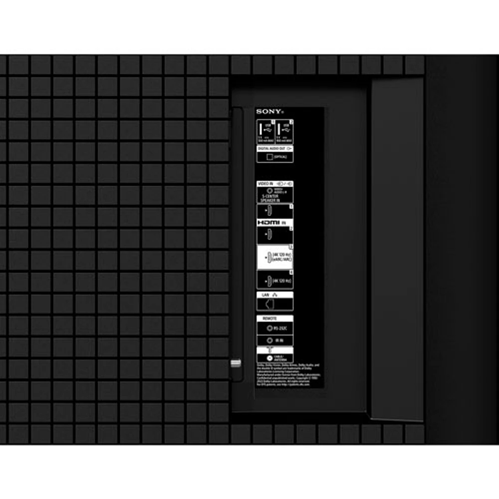 Téléviseur intelligent Google DEL HDR UHD 4K de 65 po série X90L Bravia XR de Sony (XR65X90LC) - 2023 - Exclusivité Best Buy