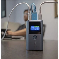 LOGiiX Piston Power Pro 10000mAh USB-A/USB-C 30W PD Power Bank - Blue