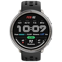 Amazfit Active 2 44mm Smartwatch with Heart Rate Monitor - Black