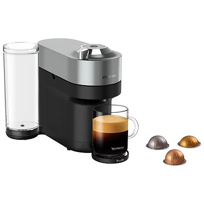 Nespresso Vertuo Pop+ Deluxe Coffee & Espresso Machine by De'Longhi - Titan