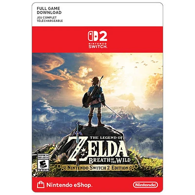 The Legend of Zelda: Breath of the Wild - Nintendo Switch 2 Edition (Switch 2) - Téléchargement numérique
