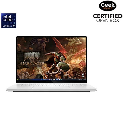 Boîte ouverte - Portable de jeu 16 po ROG Zephyrus G16 d'ASUS (processeur Core Ultra 9 285H d'Intel/RAM 64 Go/SSD 2 To/RTX 5080)