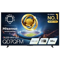 Hisense 55" QD7QFM Series 4K UHD HDR Mini-LED Smart Fire TV (55QD7QFM) - 2025