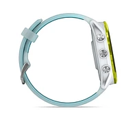 Garmin Forerunner 570 47mm Bluetooth Running Smartwatch - Translucent Whitestone/Turquoise