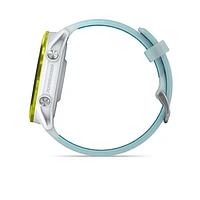 Garmin Forerunner 570 47mm Bluetooth Running Smartwatch - Translucent Whitestone/Turquoise