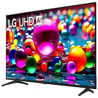 Téléviseur intelligent ACL HDR UHD 4K AI UA77 de 55 po de LG (55UA7700PUB) - 2025