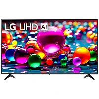 Téléviseur intelligent ACL HDR UHD 4K AI UA77 de 50 po de LG (50UA7700PUB) - 2025