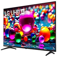 Téléviseur intelligent ACL HDR UHD 4K AI UA77 de 50 po de LG (50UA7700PUB) - 2025