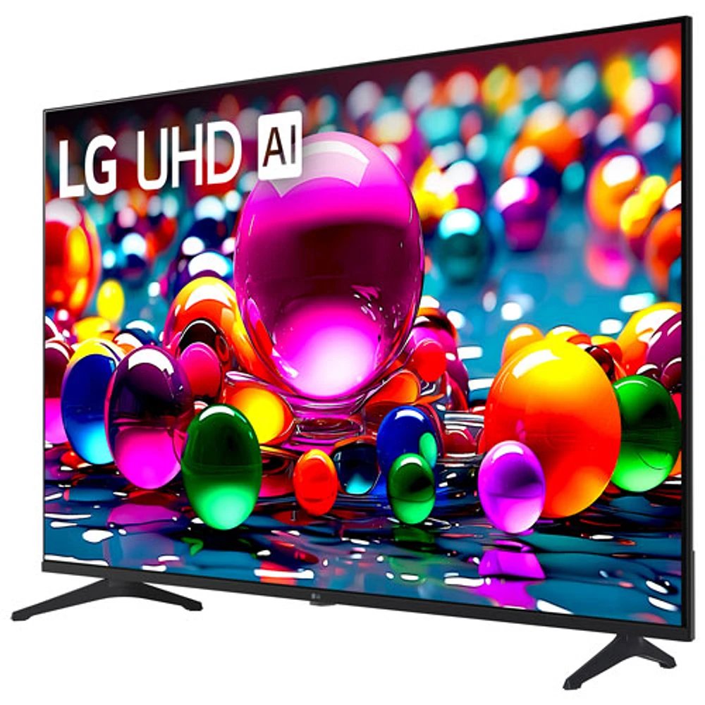 Téléviseur intelligent ACL HDR UHD 4K AI UA77 de 65 po de LG (65UA7700PUB) - 2025