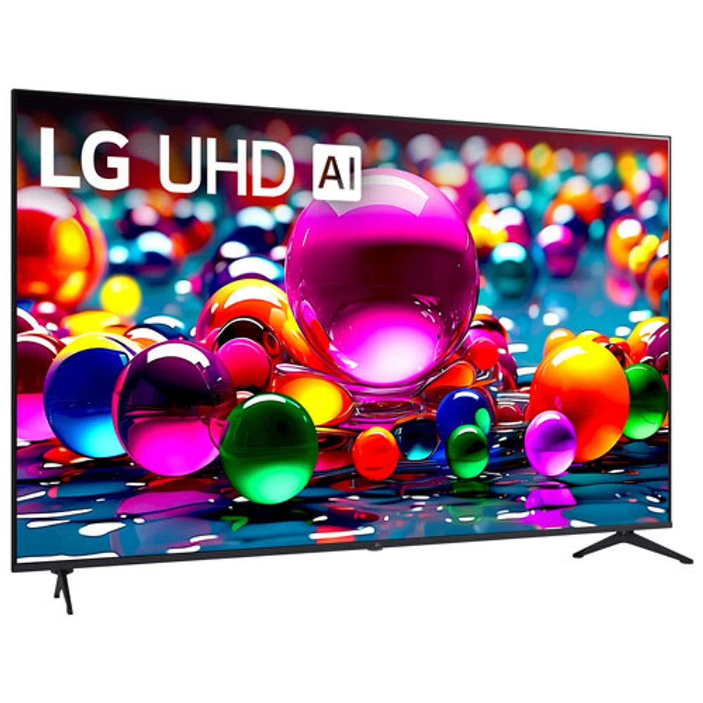 Téléviseur intelligent ACL HDR UHD 4K AI UA77 de 86 po de LG (86UA7700PUA) - 2025