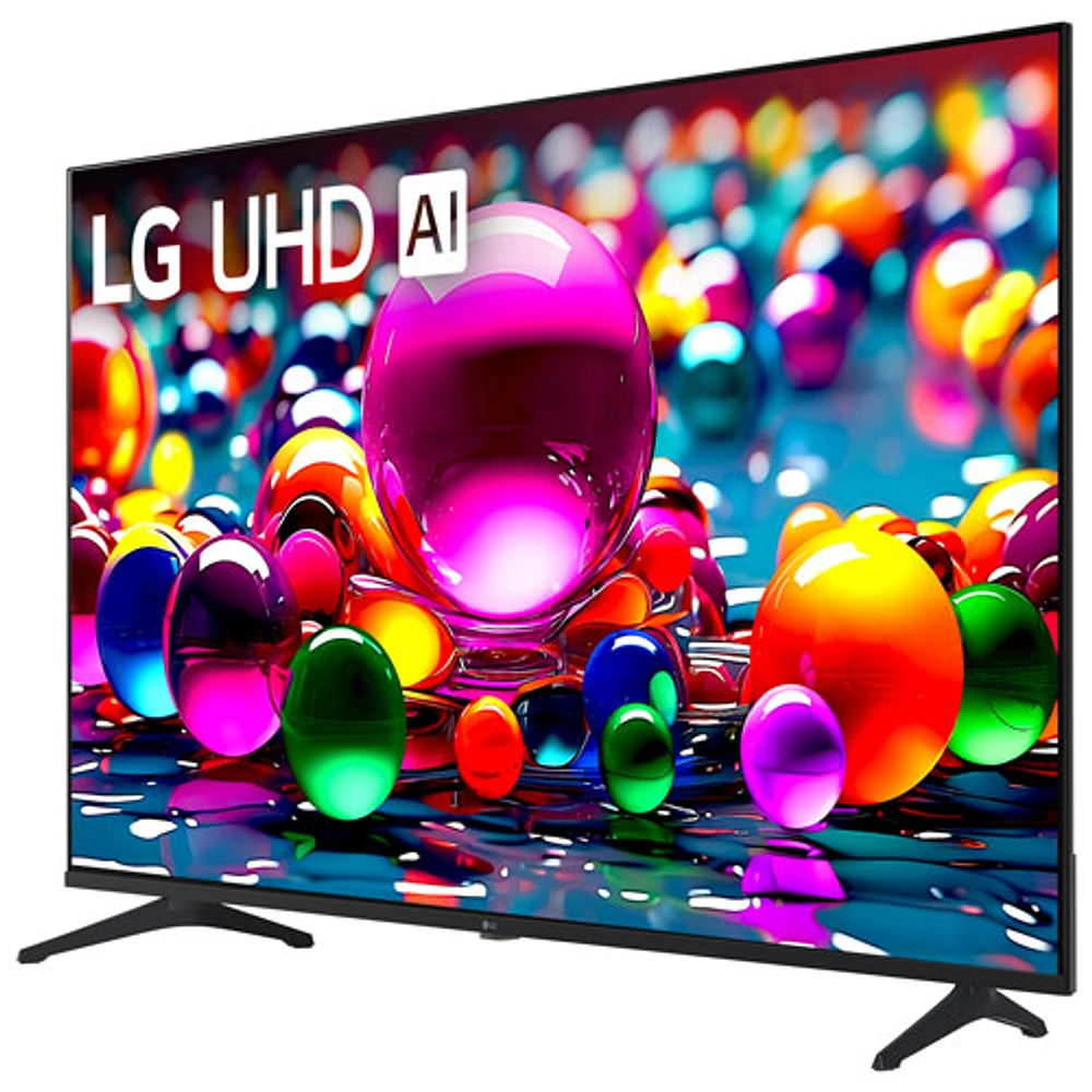 Téléviseur intelligent ACL HDR UHD 4K AI UA77 de 43 po de LG (43UA7700PUB) - 2025