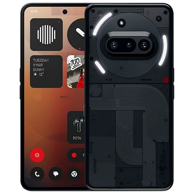 Nothing Phone (3a) 256GB - Black - Unlocked - Only at Best Buy