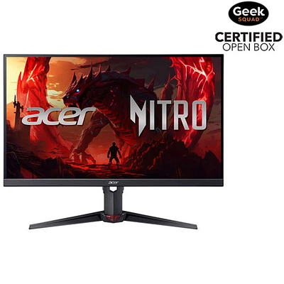 Boîte ouverte - Moniteur de jeu DEL IPS QHD 200 Hz 0,5 ms GÀG FreeSync 27 po d'Acer (XV270U X1)
