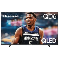 Hisense 75" QD6QF Series 4K UHD HDR QLED Fire TV Smart TV (75QD6QF) - 2025