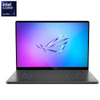 Portable de jeu de 16 po Zephyrus G16 d'ASUS - Gris éclipse (Core Ultra 7 255H Intel/RAM 16 Go/SSD 1 To/GeForce RTX 5060)
