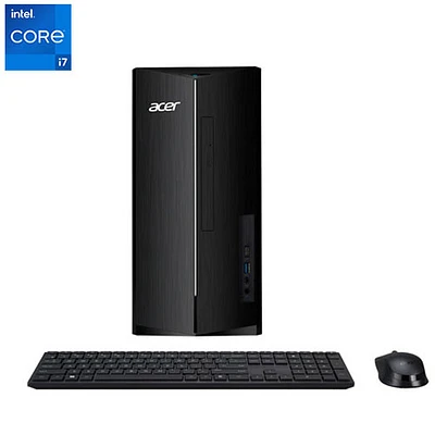 Ordinateur de bureau Aspire TC-1785-EB14 d'Acer (Core i7-14700 d'Intel/RAM 32 Go/SSD 1 To/Windows 11)