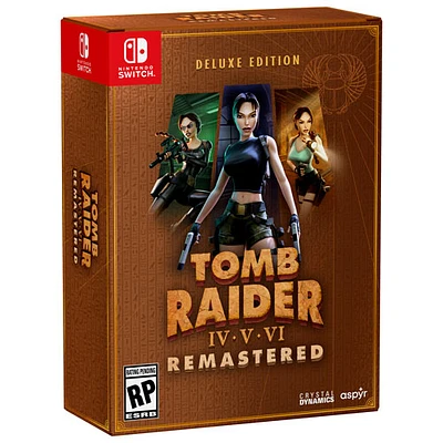 Tomb Raider IV-VI Remastered édition de luxe (Switch)