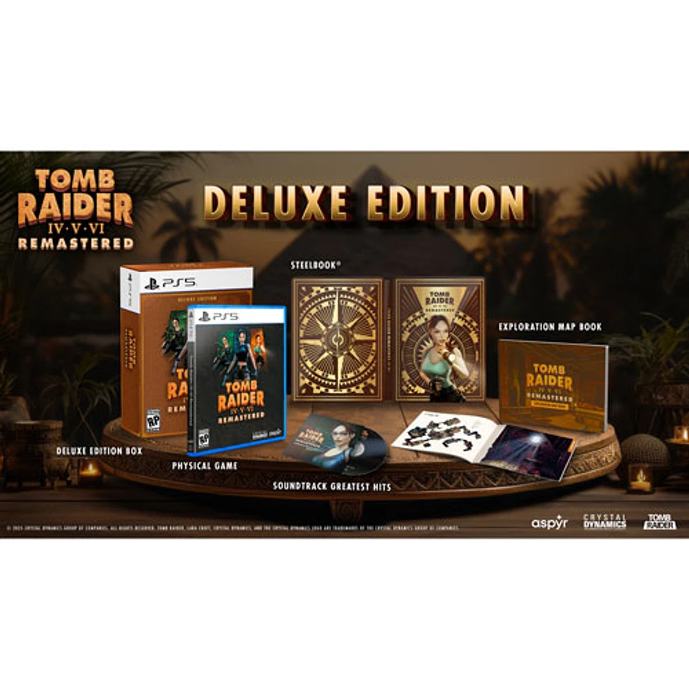 Tomb Raider IV-VI Remastered édition de luxe (Switch)